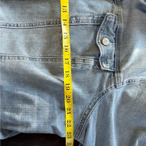 Laurie Felt Light Blue Jean Jacket - Picture 8 of 15